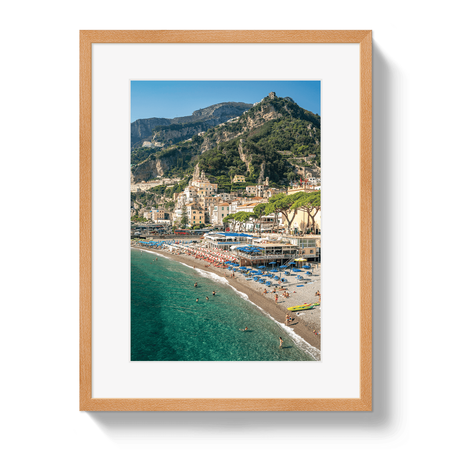 Johnny Vacay Oak / 11x14 / Matte Amalfi Dreaming