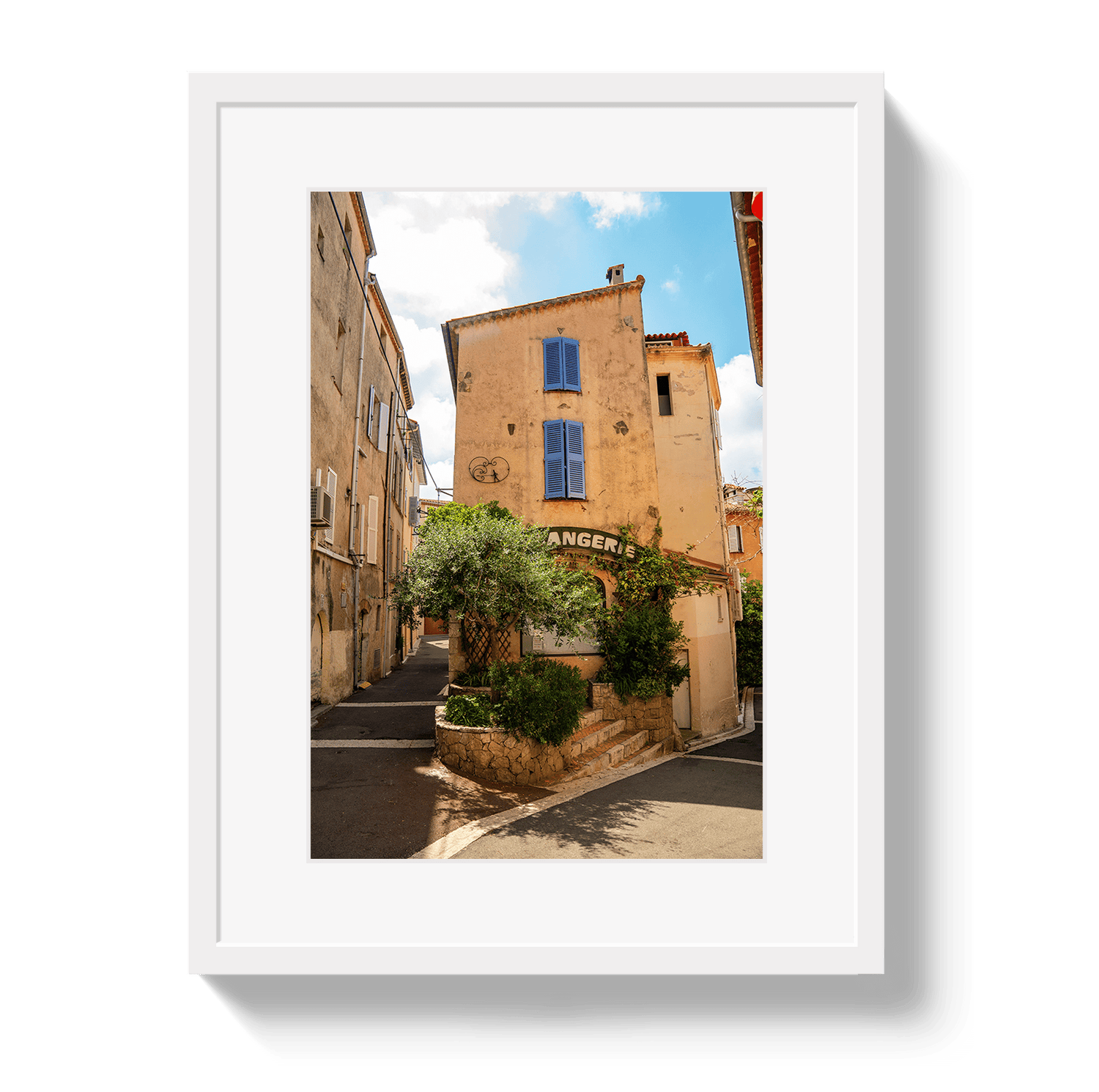 Johnny Vacay White / 11x14 / Matte Boulangerie