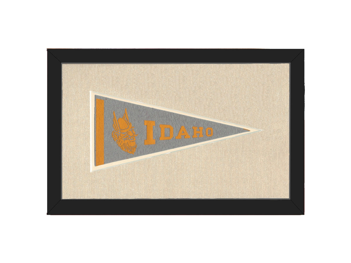 Americana Memories Vintage Pennants and Memorabilia Vintage University of Idaho Pennant