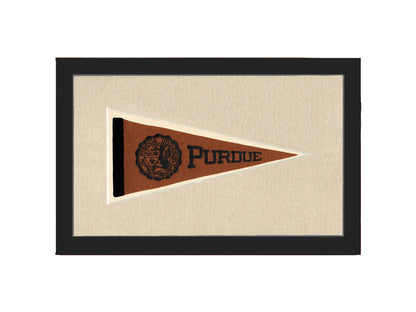 Americana Memories Vintage Pennants and Memorabilia Vintage Purdue Pennant
