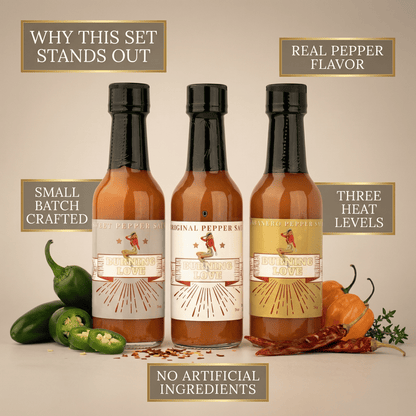 The Lady May Hot Sauce Gift Sets Lady May’s Hot Sauce 3-Pack Bundle