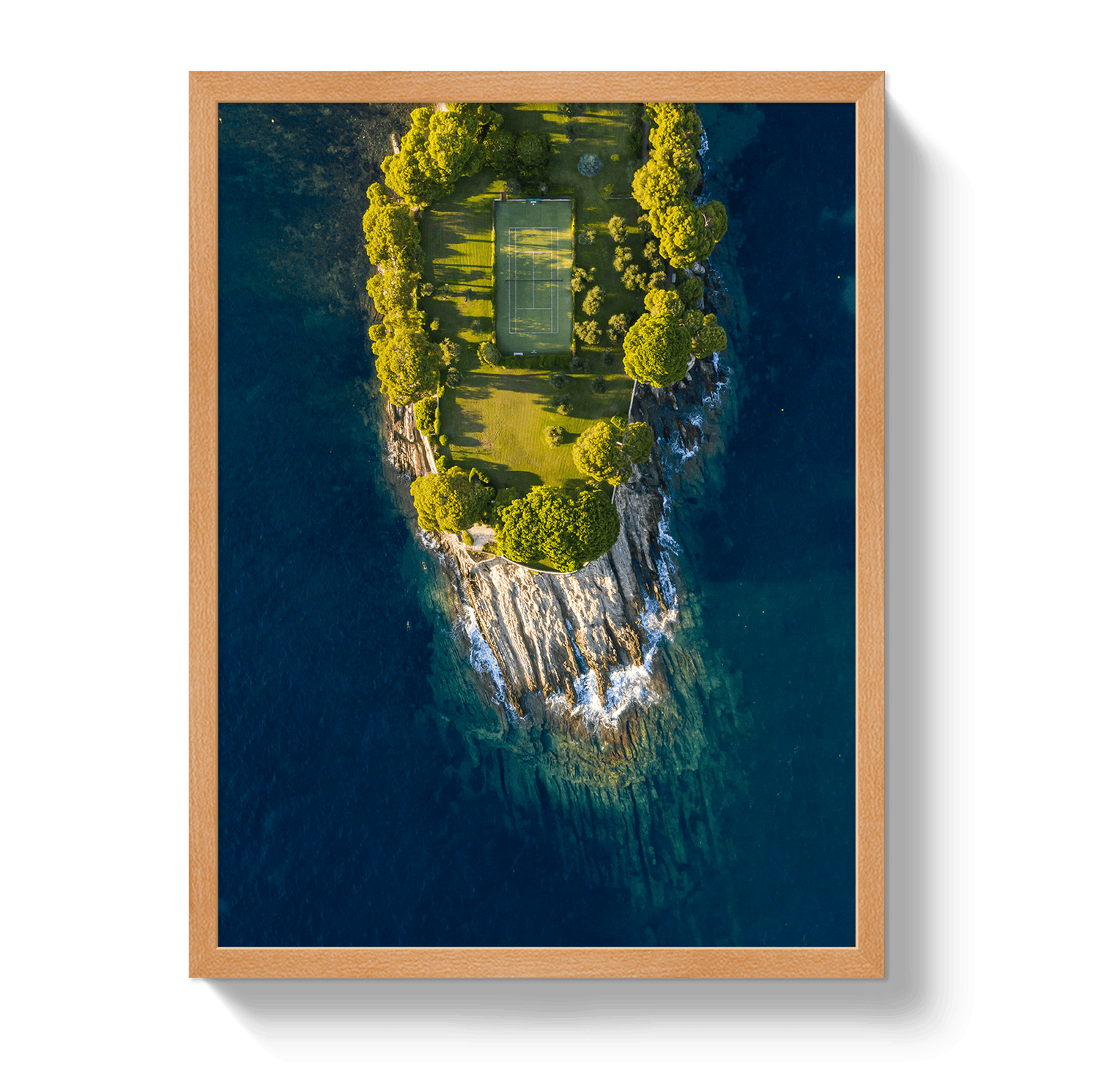 Johnny Vacay Oak / 11x14 / Full Bleed Tennis Dreams
