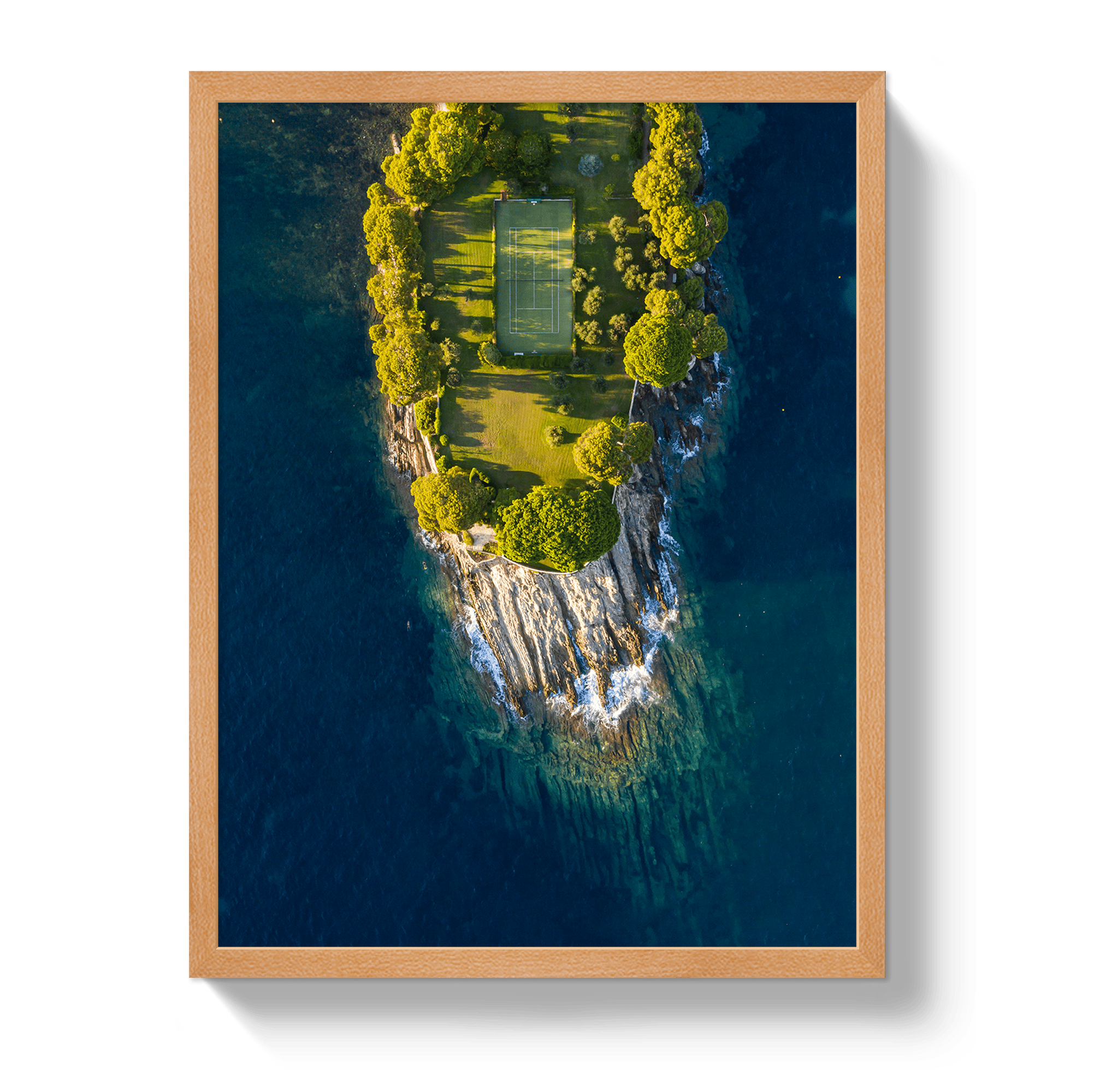 Johnny Vacay Oak / 11x14 / Full Bleed Tennis Dreams