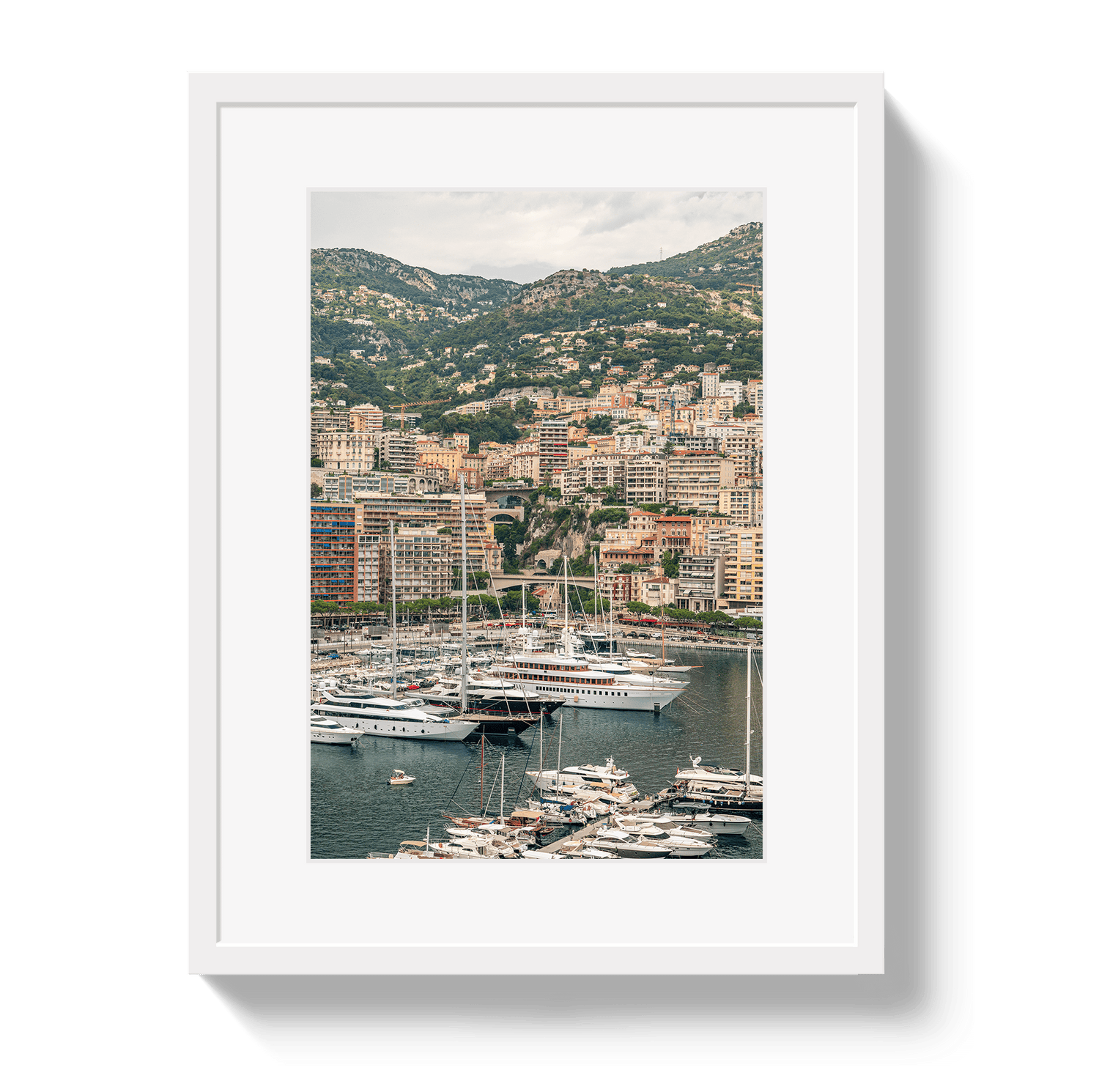 Johnny Vacay White / 11x14 / Matte Monaco