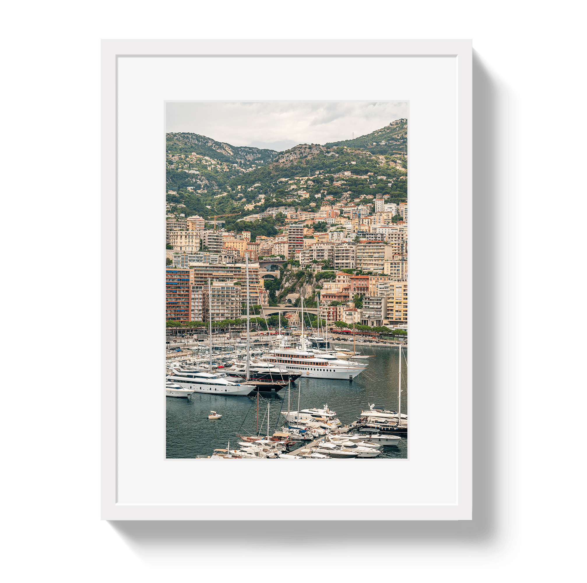 Johnny Vacay White / 11x14 / Matte Monaco