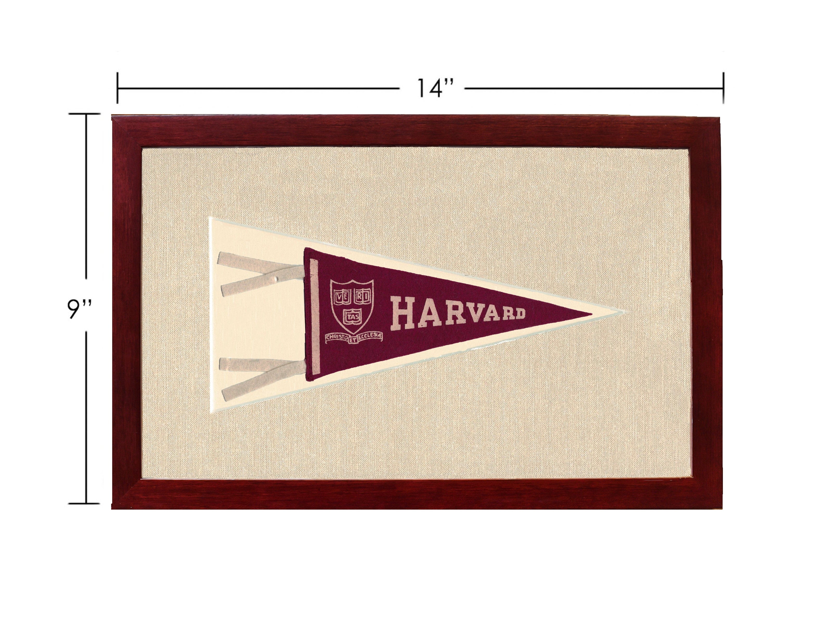 Vintage Harvard Pennant