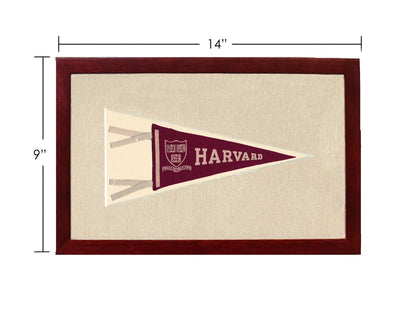 Vintage Harvard Pennant