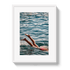 Johnny Vacay White / 11x14 / Matte Joy Of Life