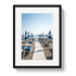 Johnny Vacay Black / 11x14 / Matte Amalfi Avenue