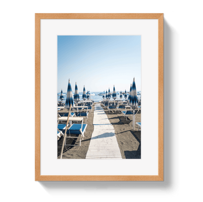 Johnny Vacay Oak / 11x14 / Border Amalfi Avenue