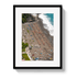 Johnny Vacay Black / 11x14 / Matte Perched In Positano