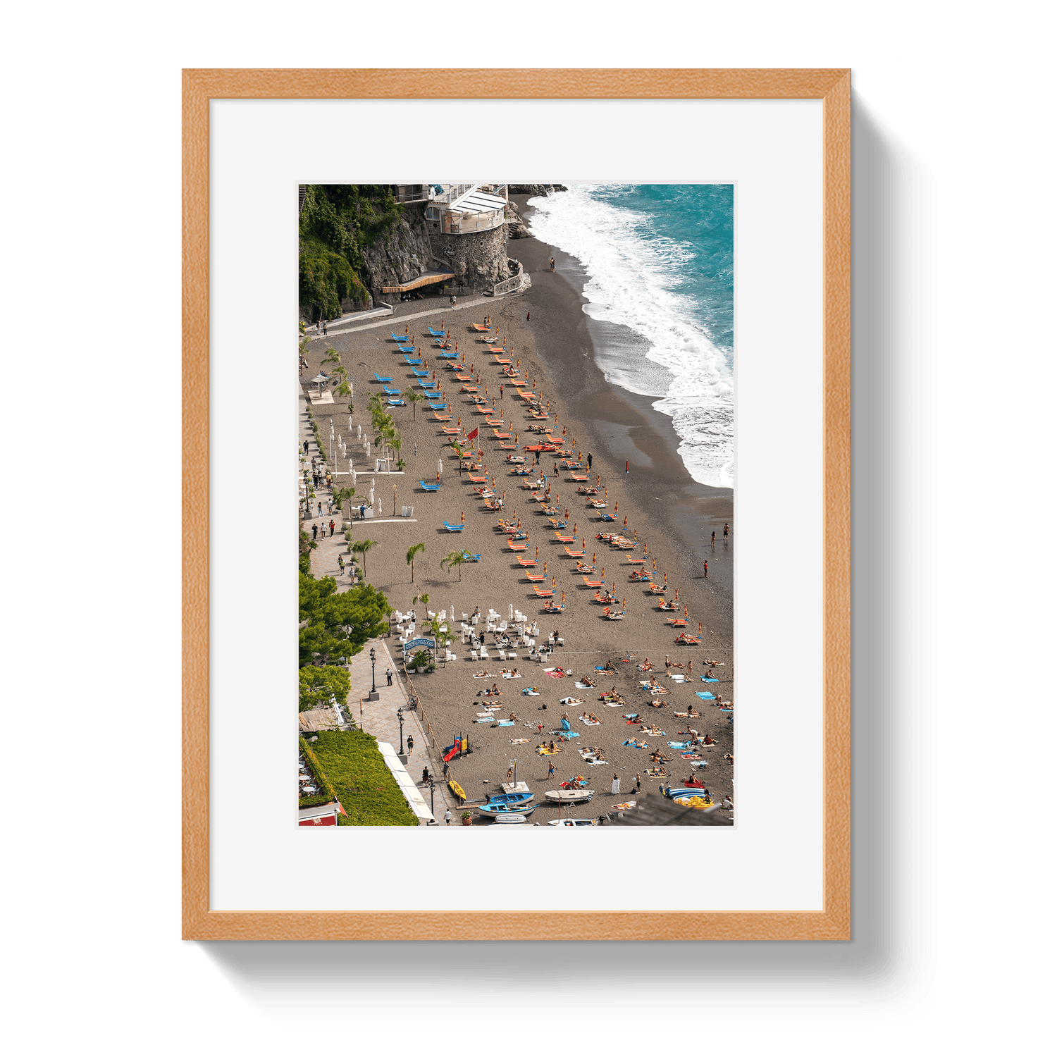 Johnny Vacay Oak / 11x14 / Matte Perched In Positano