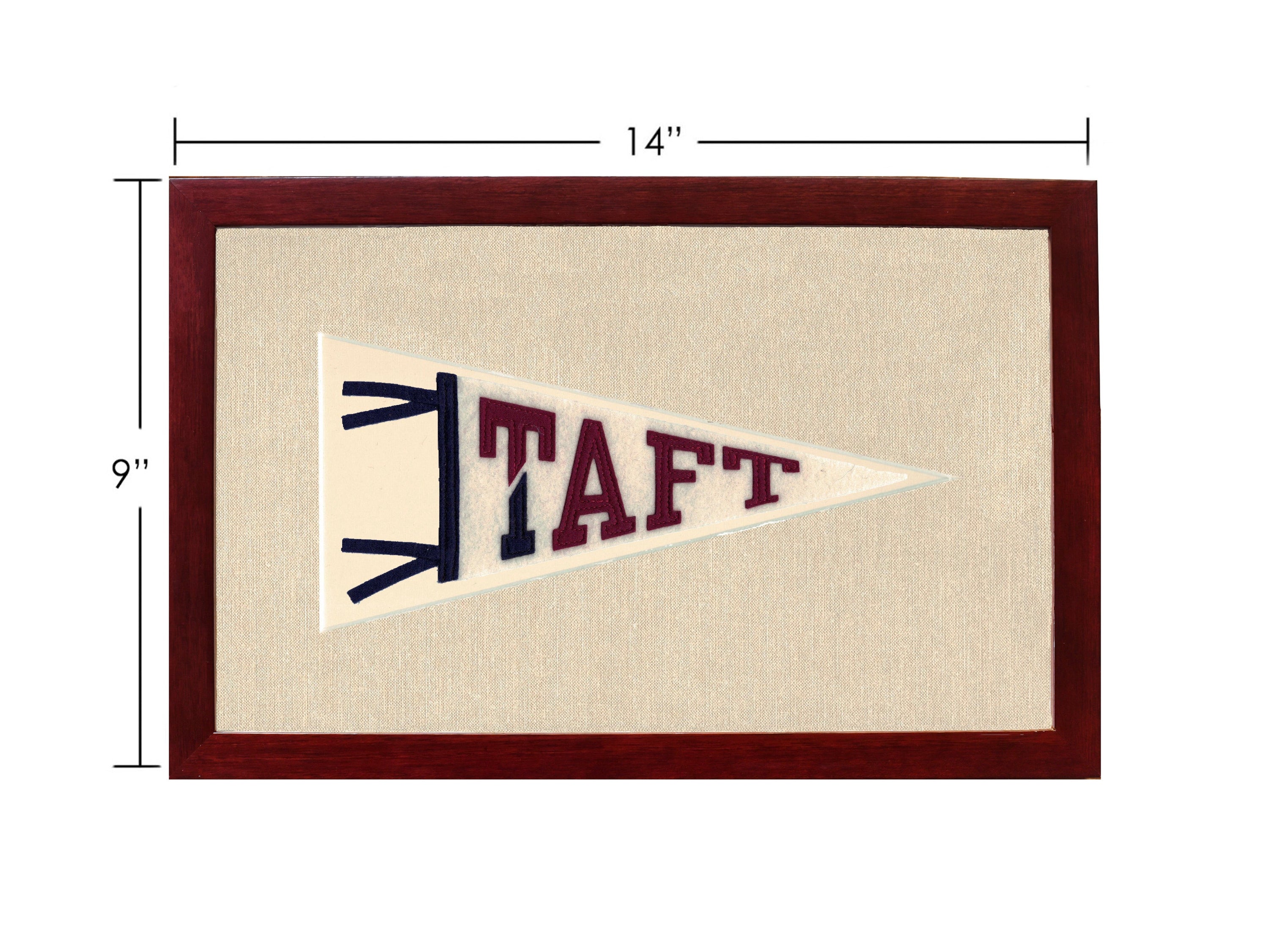 Vintage Taft School Pennant
