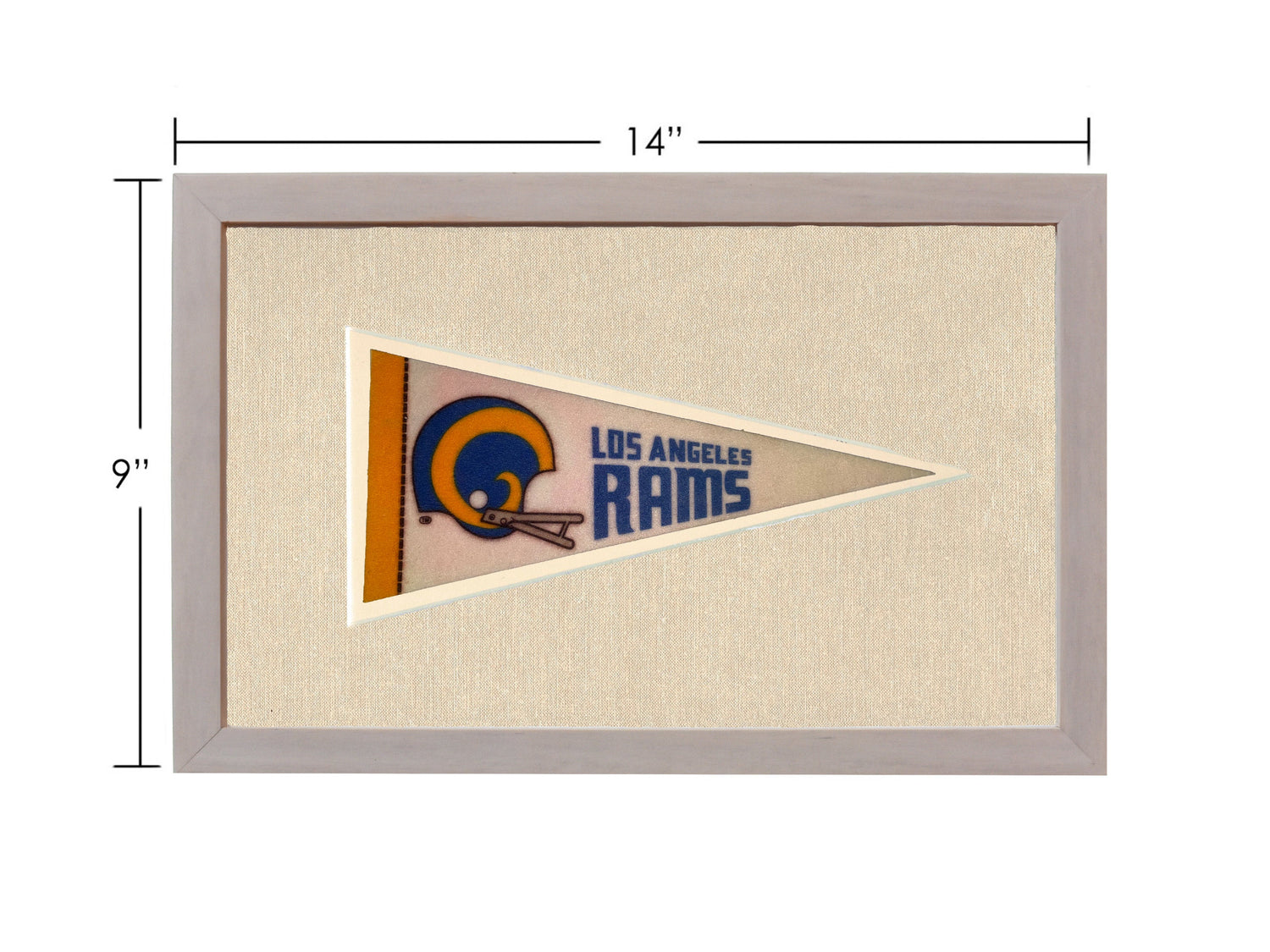 Vintage Los Angeles Rams Pennant