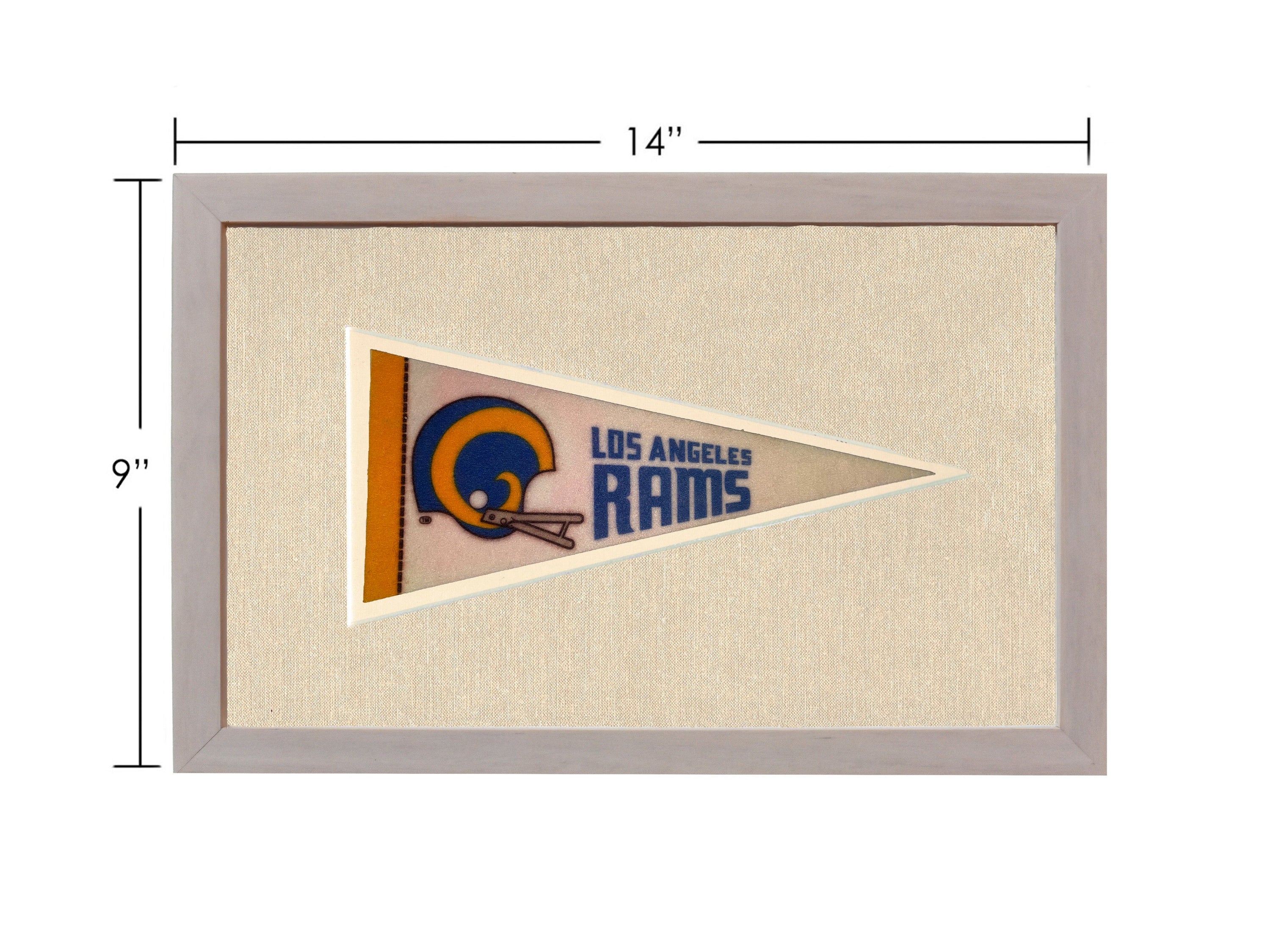 Vintage Los Angeles Rams Pennant