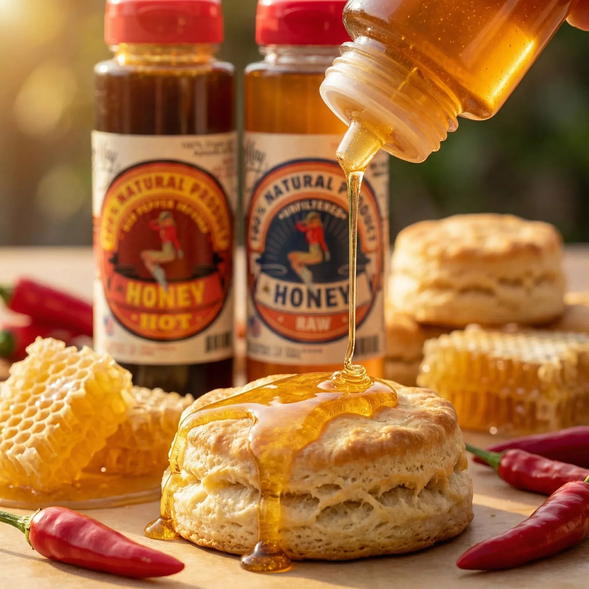 The Lady May Honey Gift Sets Sweet Heat Honey Duo