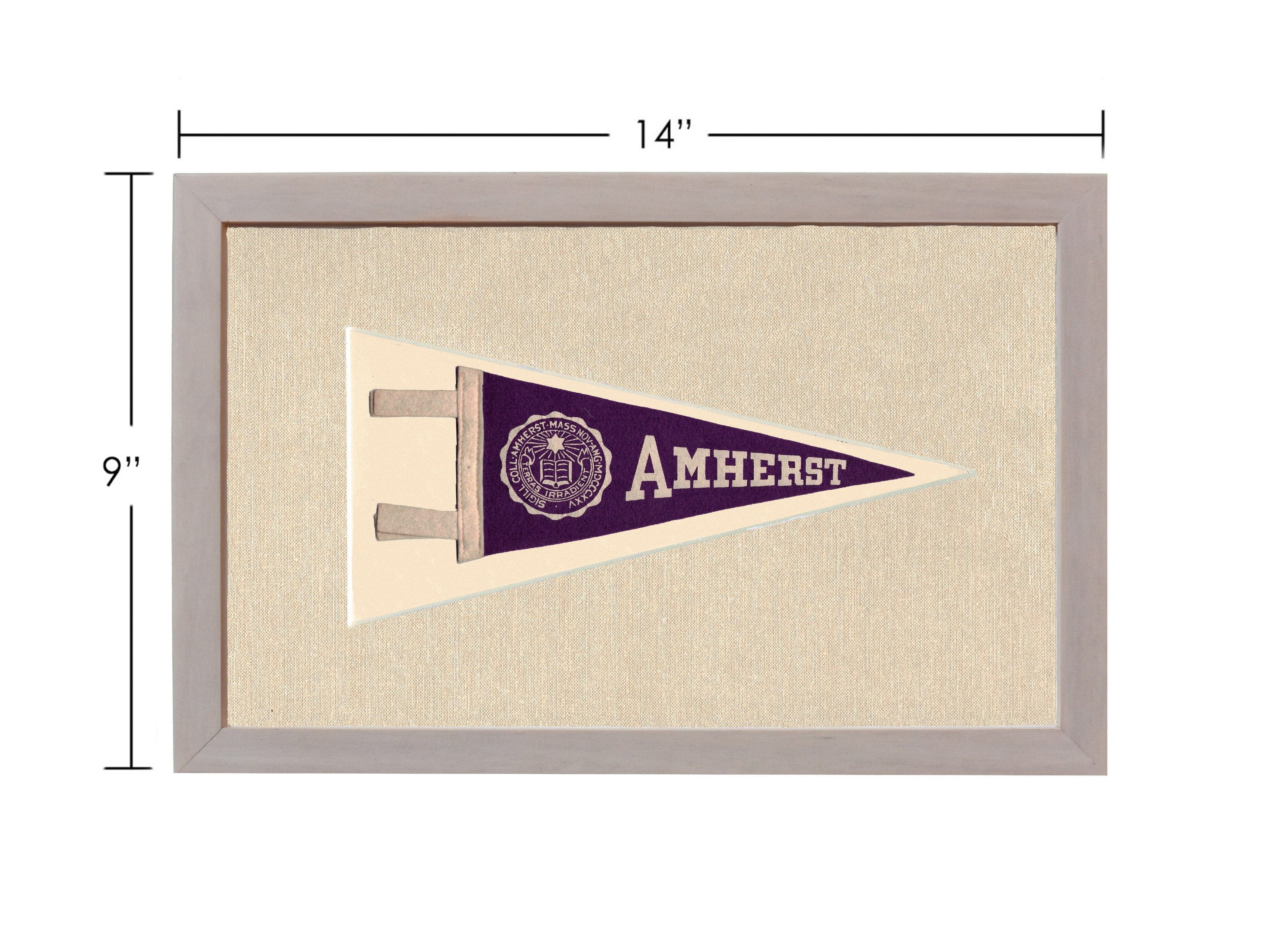 Vintage Amherst College Pennant