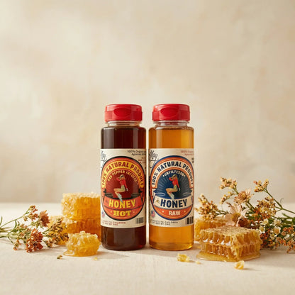 The Lady May Honey Gift Sets Sweet Heat Honey Duo