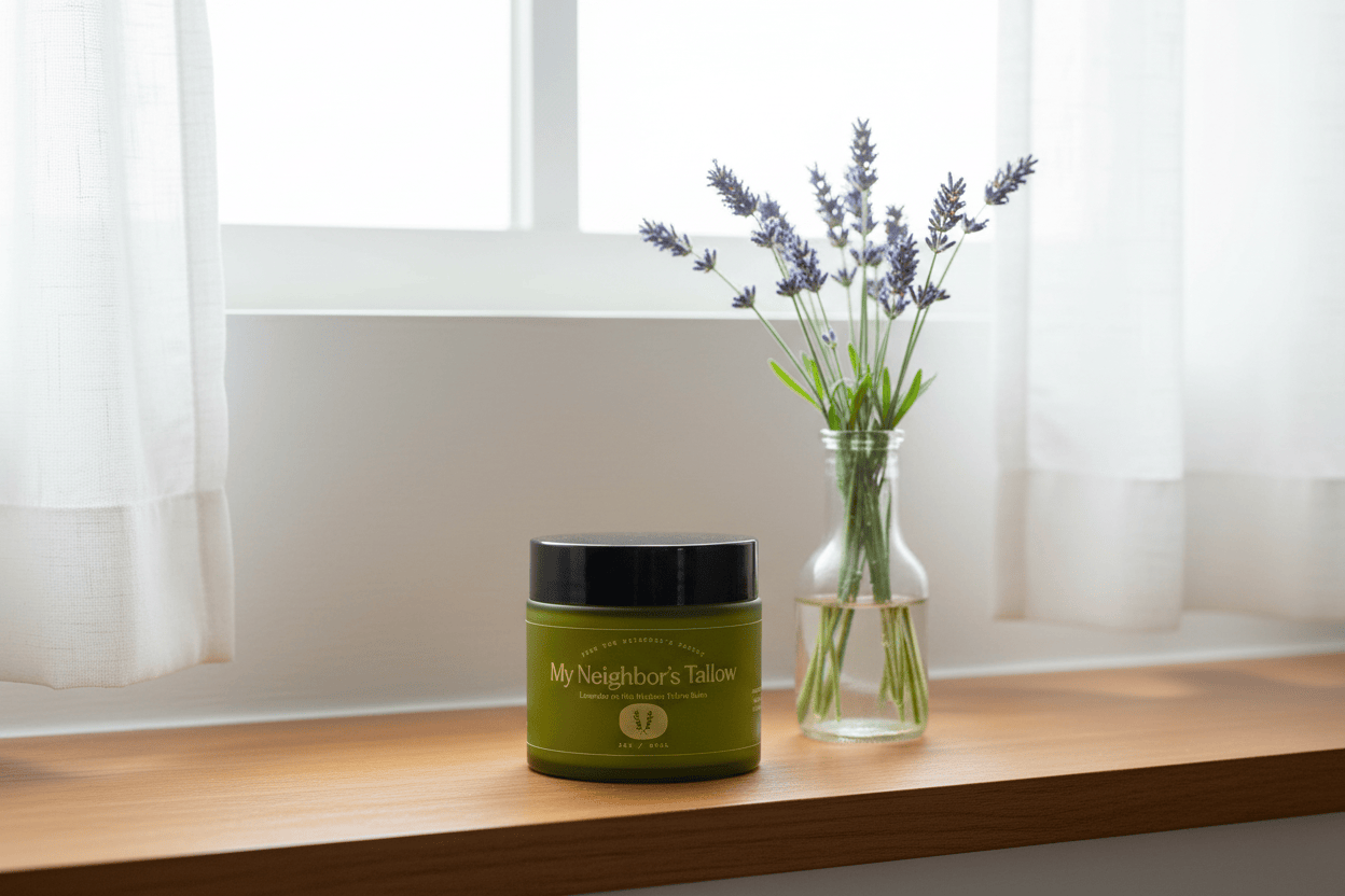 My Neighbor’s Lotion &amp; Moisturizer Lavender on the Hudson -  Tallow Balm