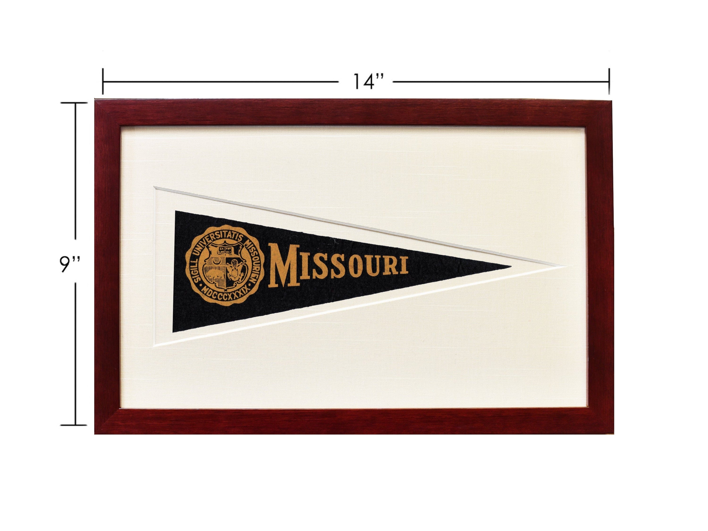 Americana Memories Vintage University of Missouri Hormel Pennant