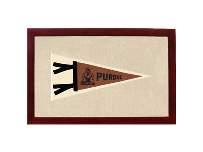 Americana Memories Vintage Pennants and Memorabilia Vintage Purdue Pennant