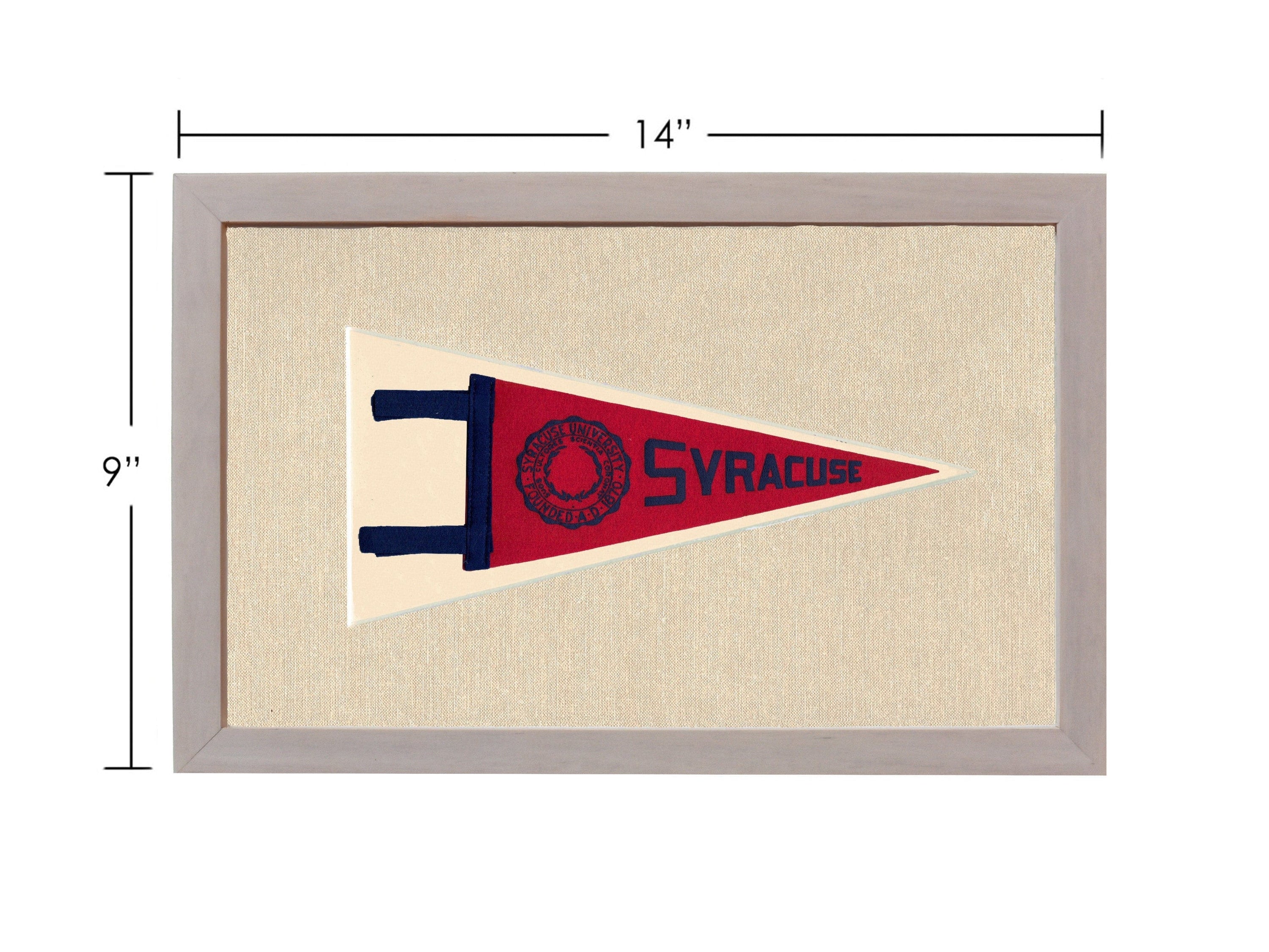 Americana Memories Vintage Pennants and Memorabilia Vintage Syracuse University Pennant