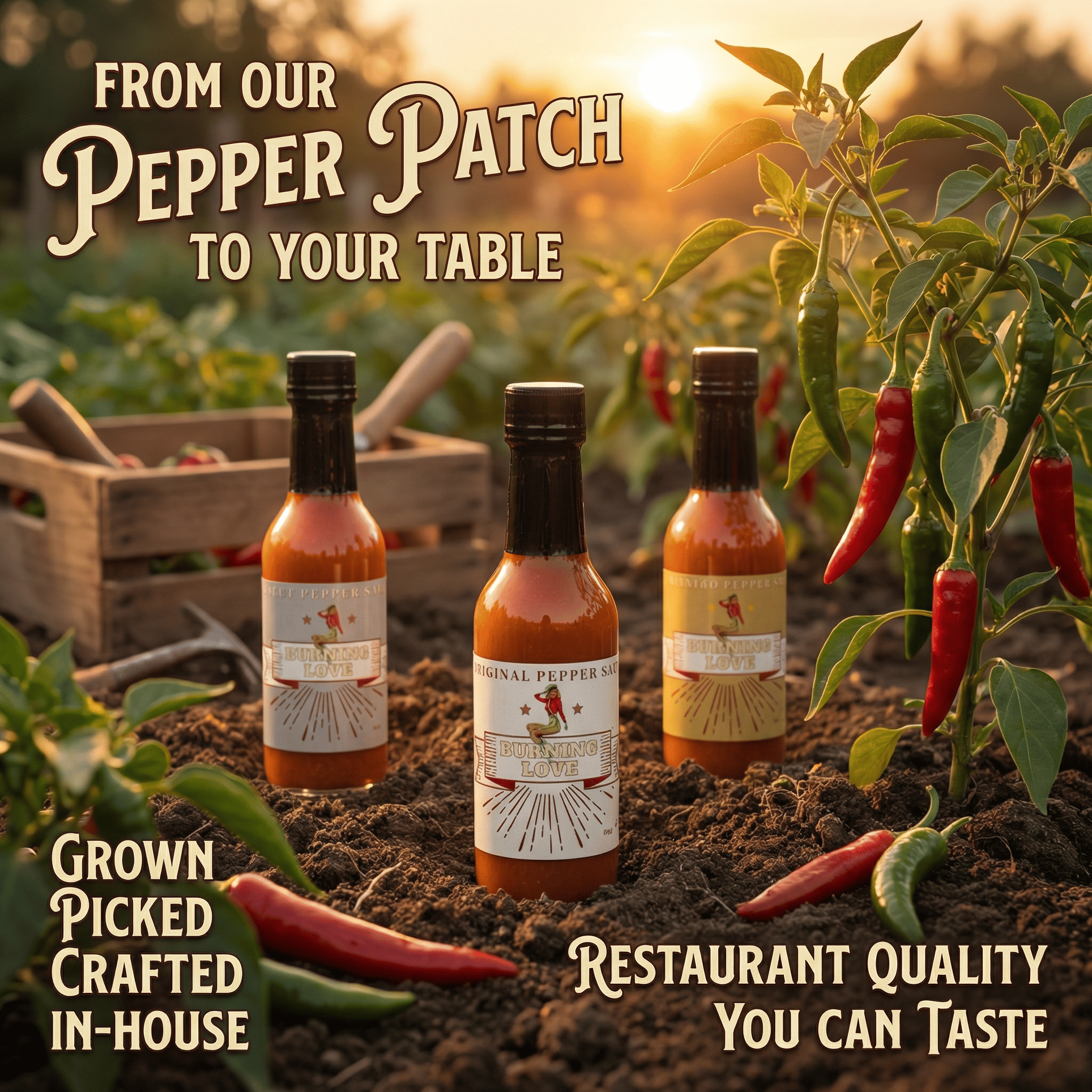 The Lady May Hot Sauce Gift Sets Lady May’s Hot Sauce 3-Pack Bundle