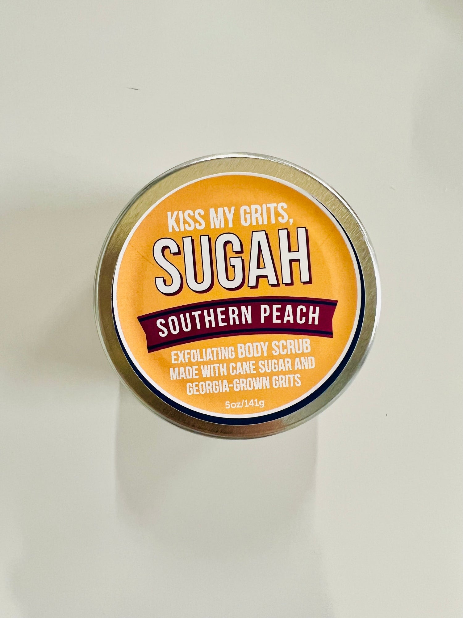 Southern Peach Kiss My Grits Sugah! Body Scrub