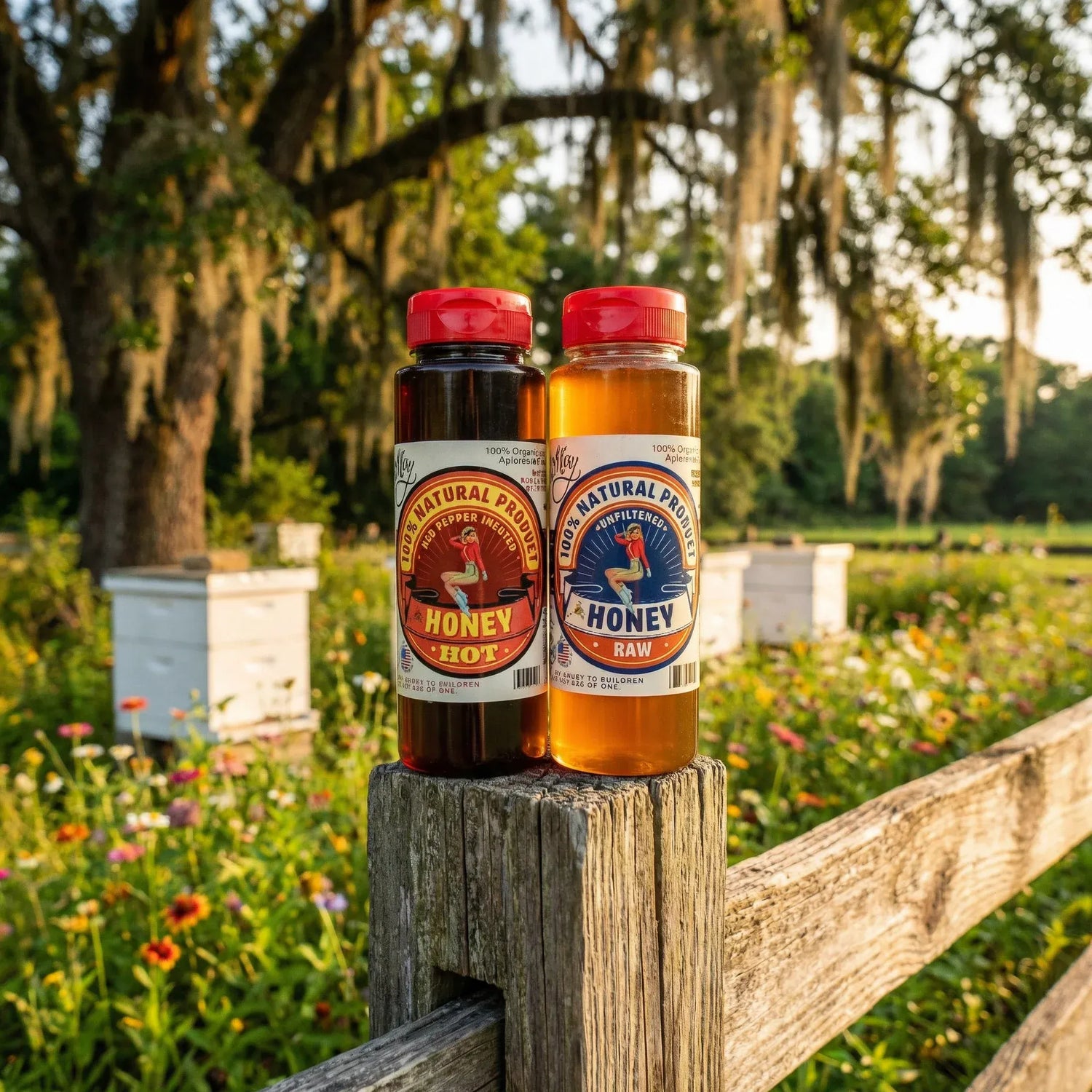The Lady May Honey Gift Sets Sweet Heat Honey Duo