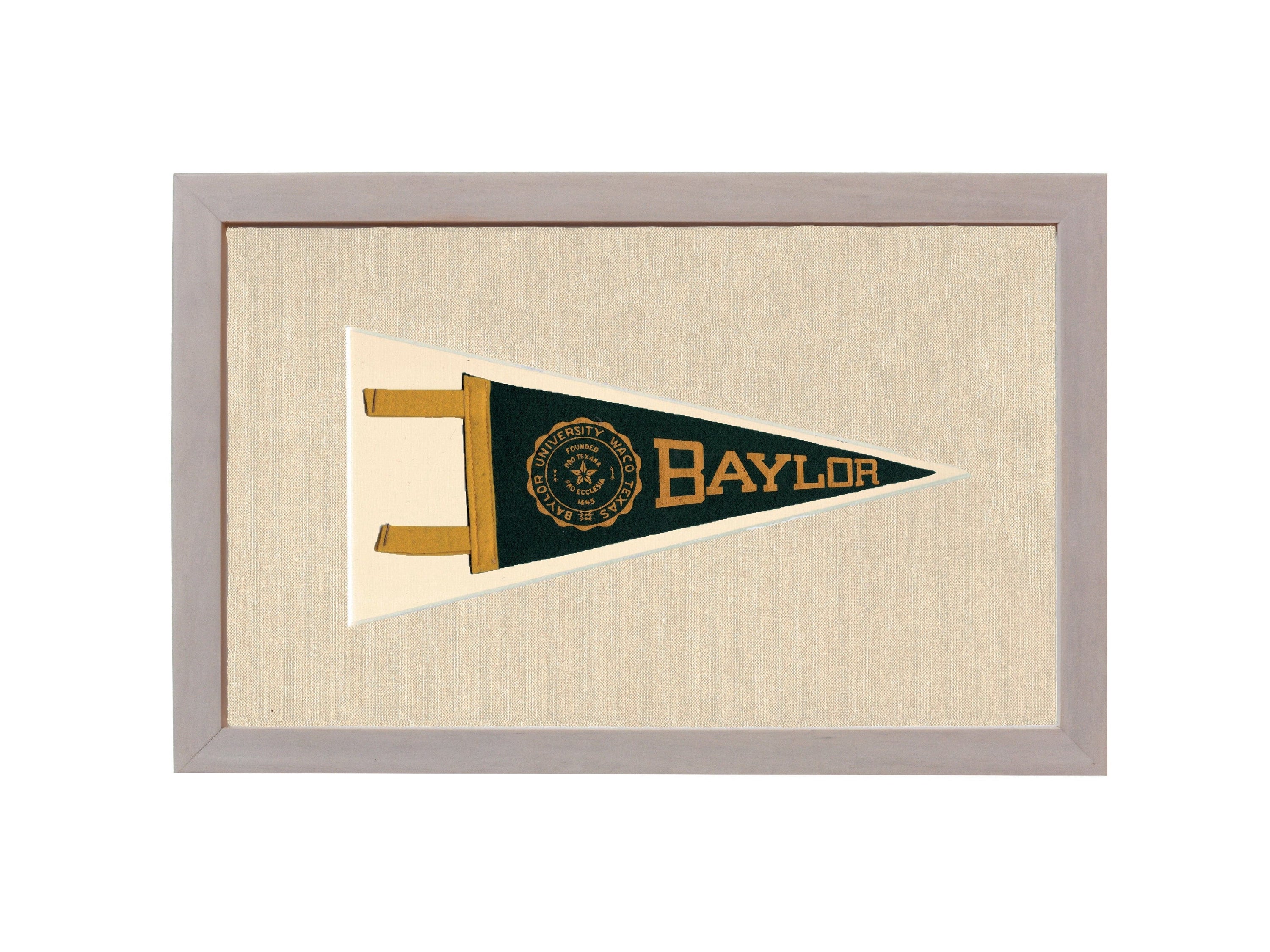 Americana Memories Vintage Pennants and Memorabilia Vintage Baylor University Pennant