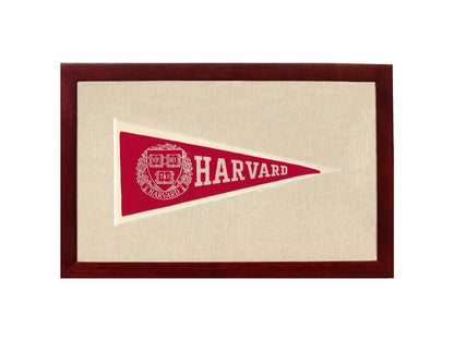 Americana Memories Vintage Pennants and Memorabilia Vintage Harvard Pennant