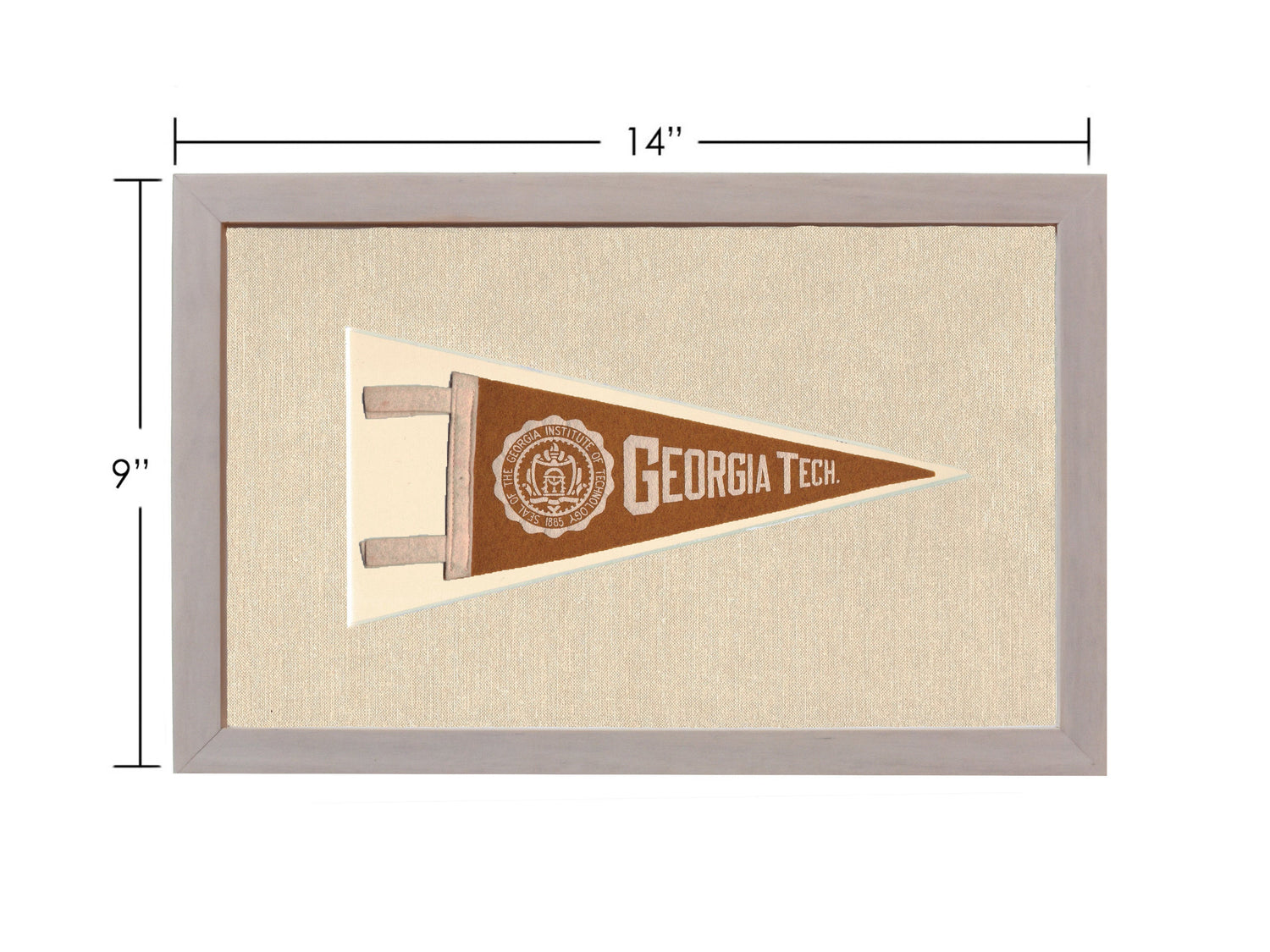 Vintage Georgia Tech Pennant