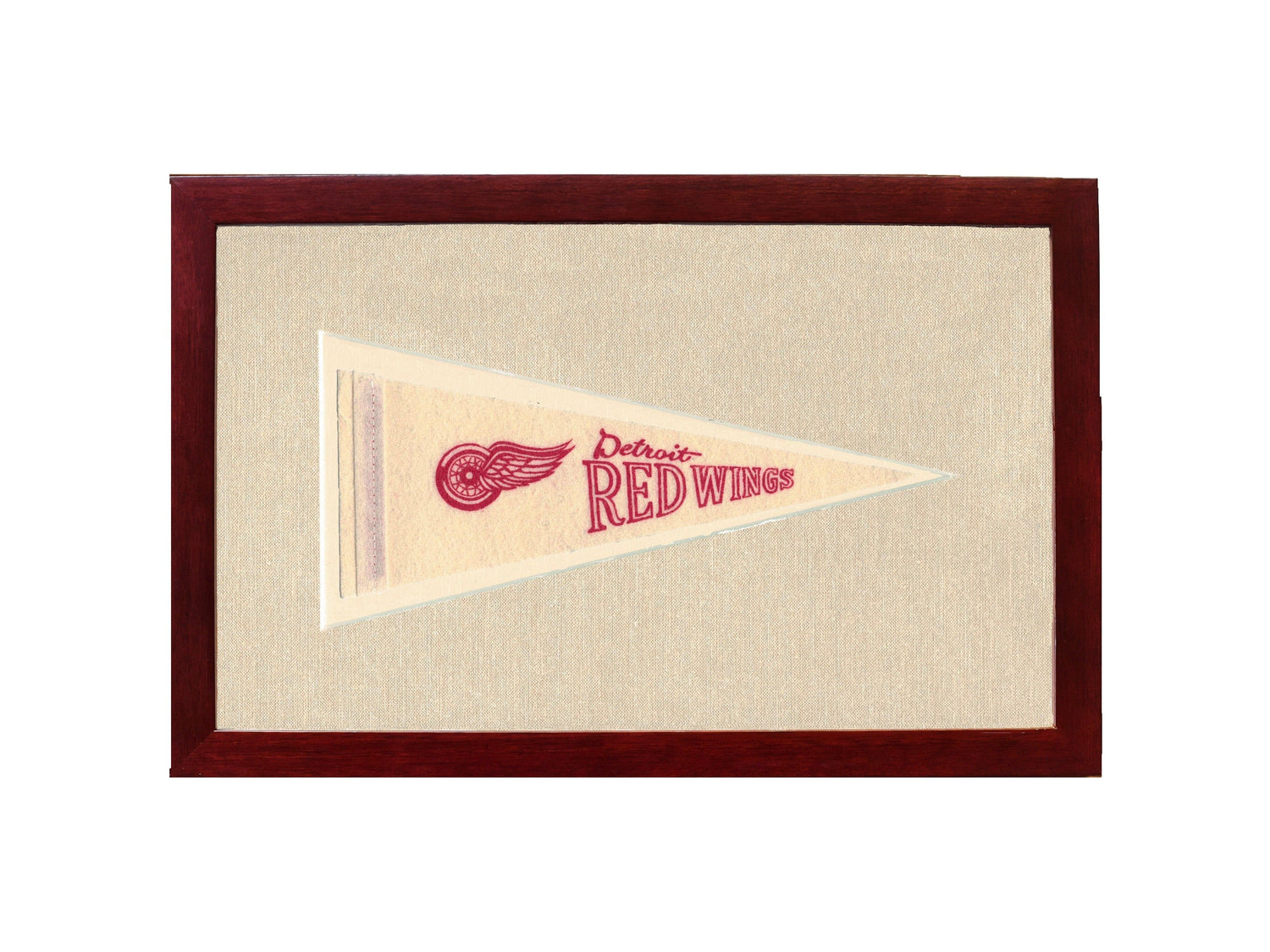 Vintage Detroit Red Wings Pennant