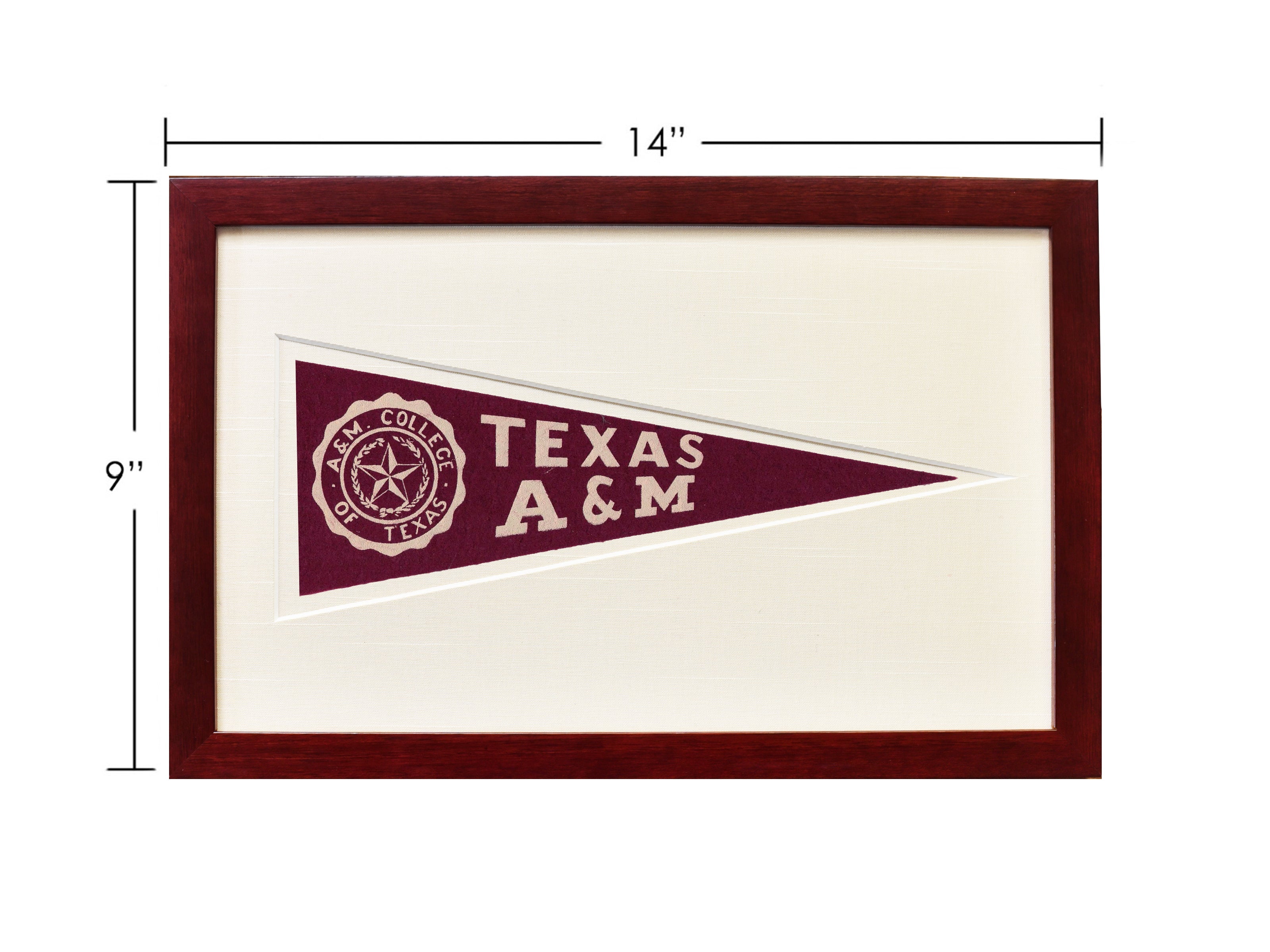 Vintage Texas A&amp;M Hormel Pennant