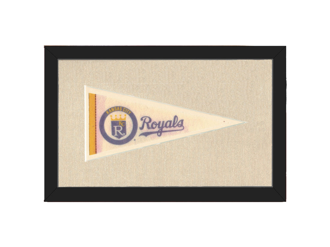 Americana Memories Vintage Pennants and Memorabilia Vintage Kansas City Royals Pennant