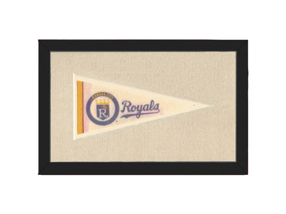 Americana Memories Vintage Pennants and Memorabilia Vintage Kansas City Royals Pennant