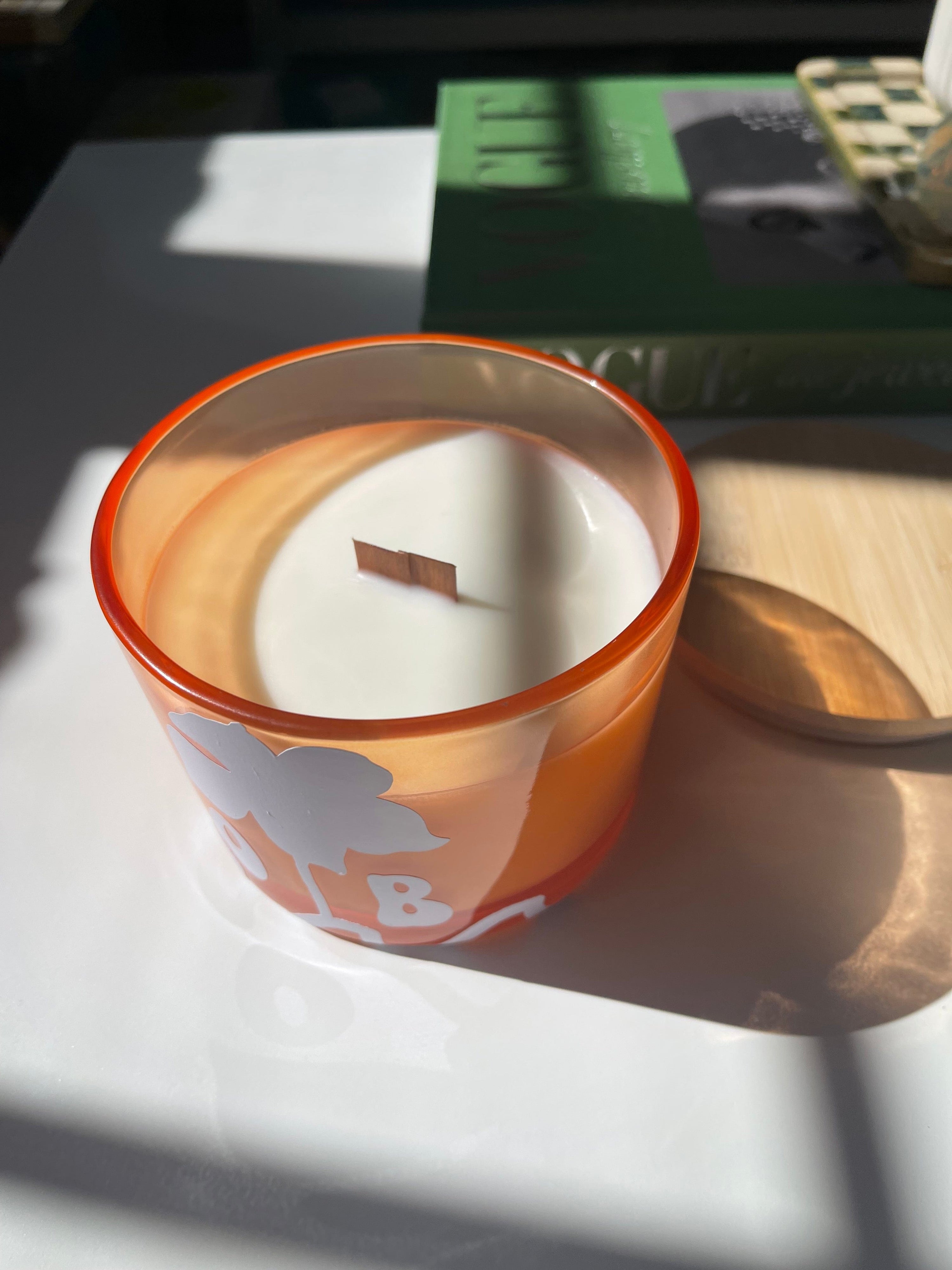 Oddly Brewed Soy candle Tropical Melon Soy Candle (X-Large)