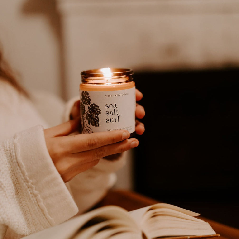 Sea Salt Surf Soy Candle - My American Goods