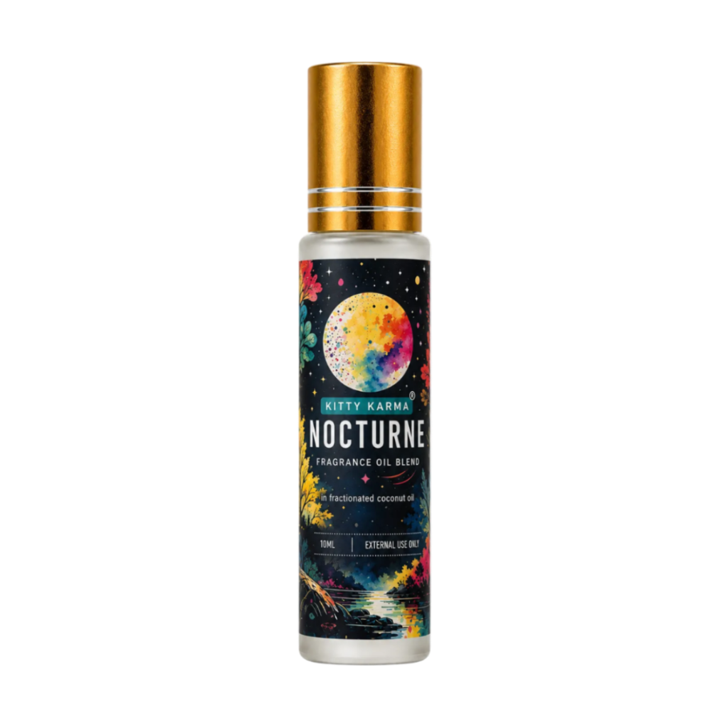 Nocturne Perfume Oil Roller | Amber &amp; Musk | Kitty Karma Studio