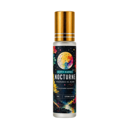 Nocturne Perfume Oil Roller | Amber &amp; Musk | Kitty Karma Studio