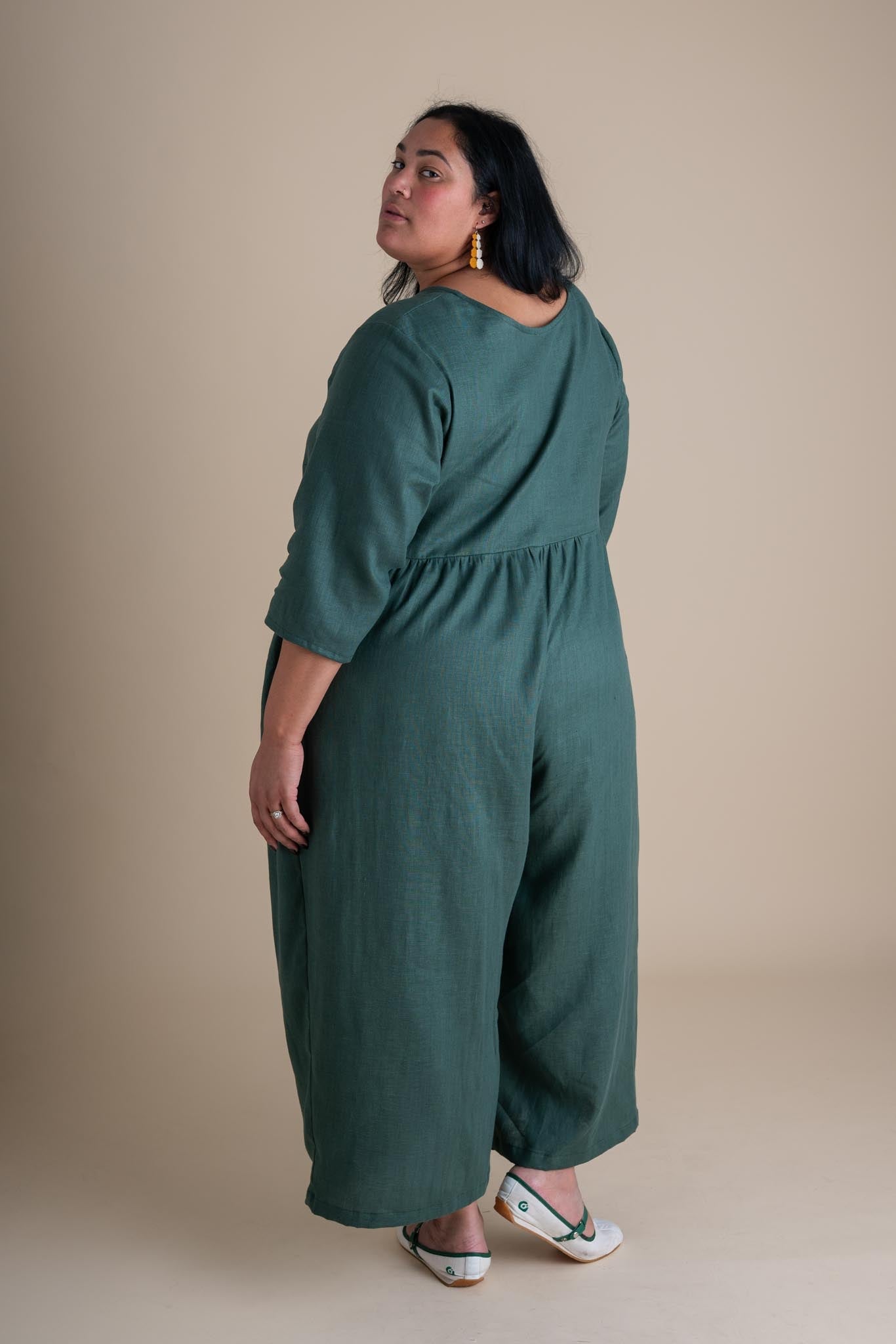 Ranch Jumpsuit in Spruce