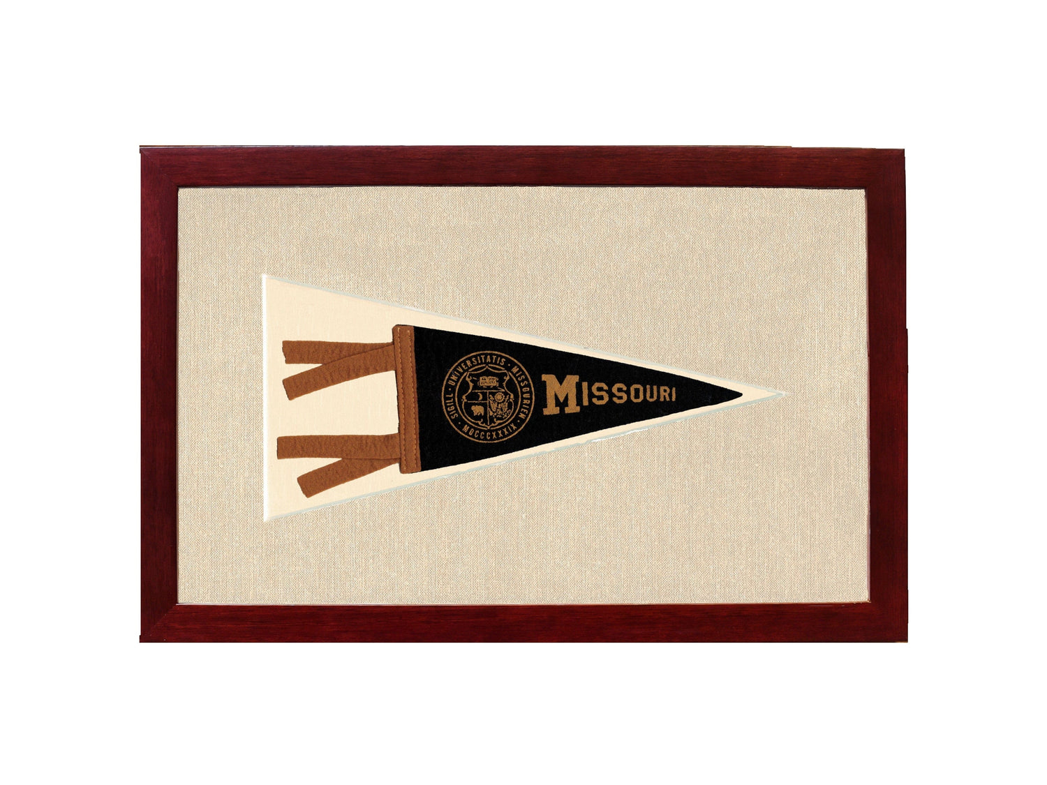 Americana Memories Vintage Pennants and Memorabilia Vintage University of Missouri Pennant