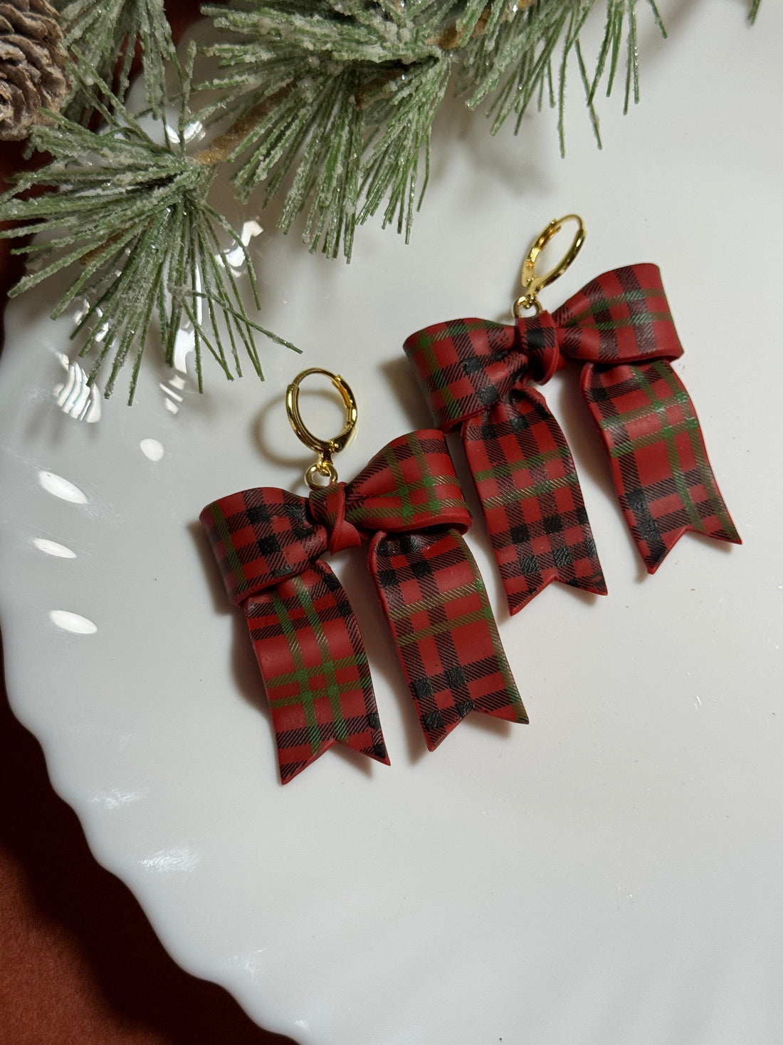 Christmas Plaid Bows