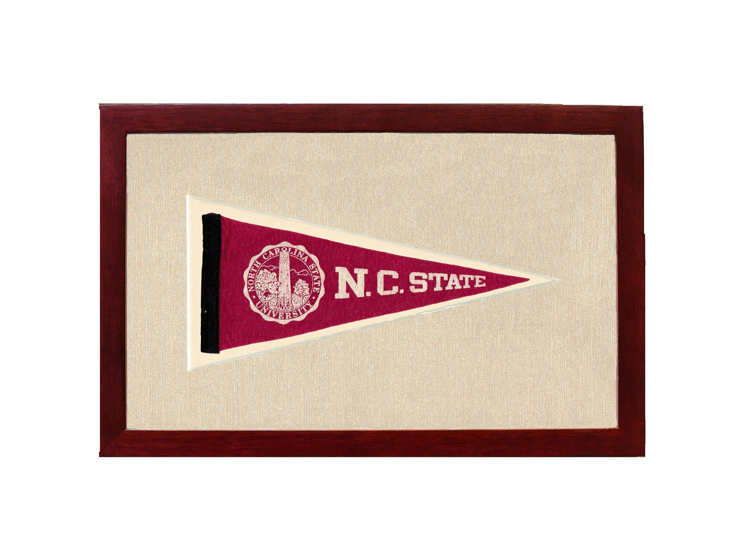 Americana Memories Vintage Pennants and Memorabilia Vintage NC State Pennant