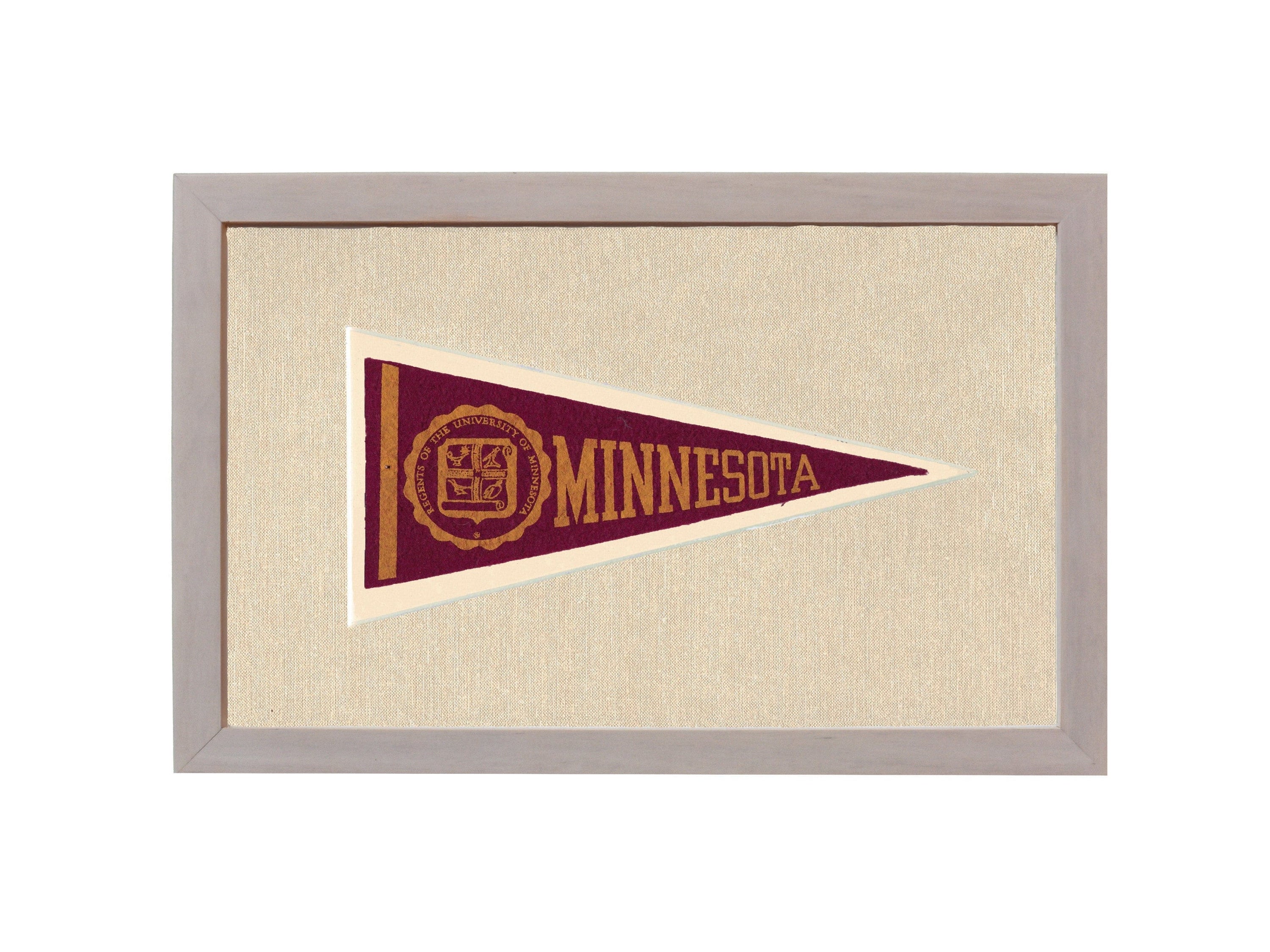 Americana Memories Vintage Pennants and Memorabilia Vintage Minnesota Pennant