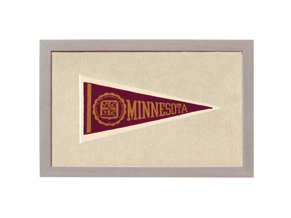 Americana Memories Vintage Pennants and Memorabilia Vintage Minnesota Pennant
