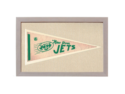 Americana Memories Vintage Pennants and Memorabilia Vintage New York Jets Pennant