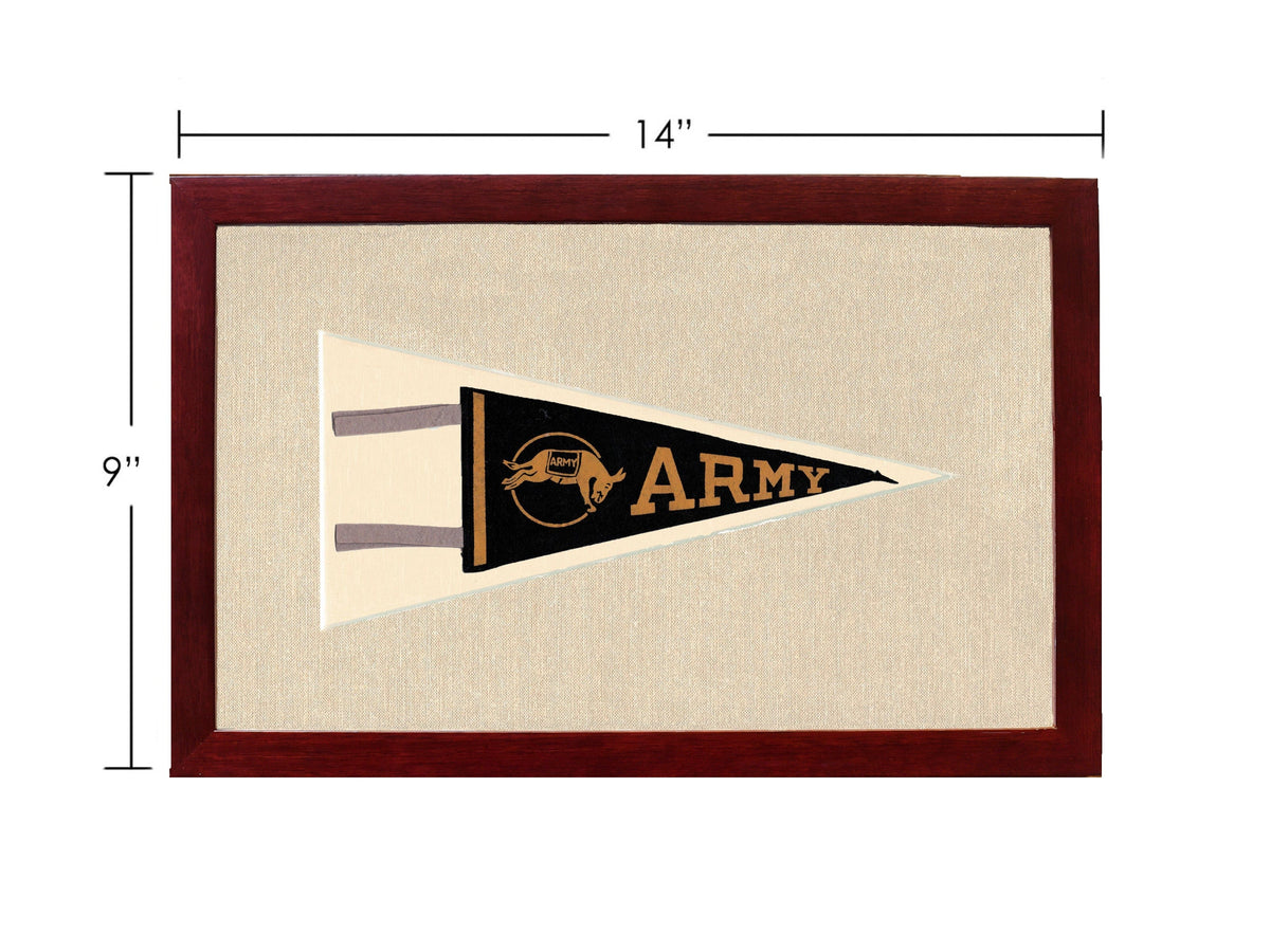 Americana Memories Vintage Pennants and Memorabilia Vintage Army Pennant