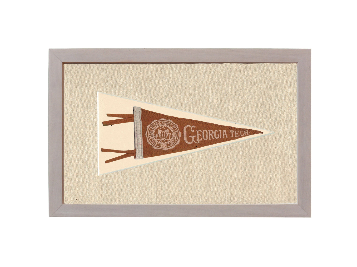 Americana Memories Vintage Pennants and Memorabilia Vintage Georgia Tech Pennant