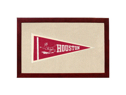 Americana Memories Vintage Pennants and Memorabilia Vintage Houston Pennant
